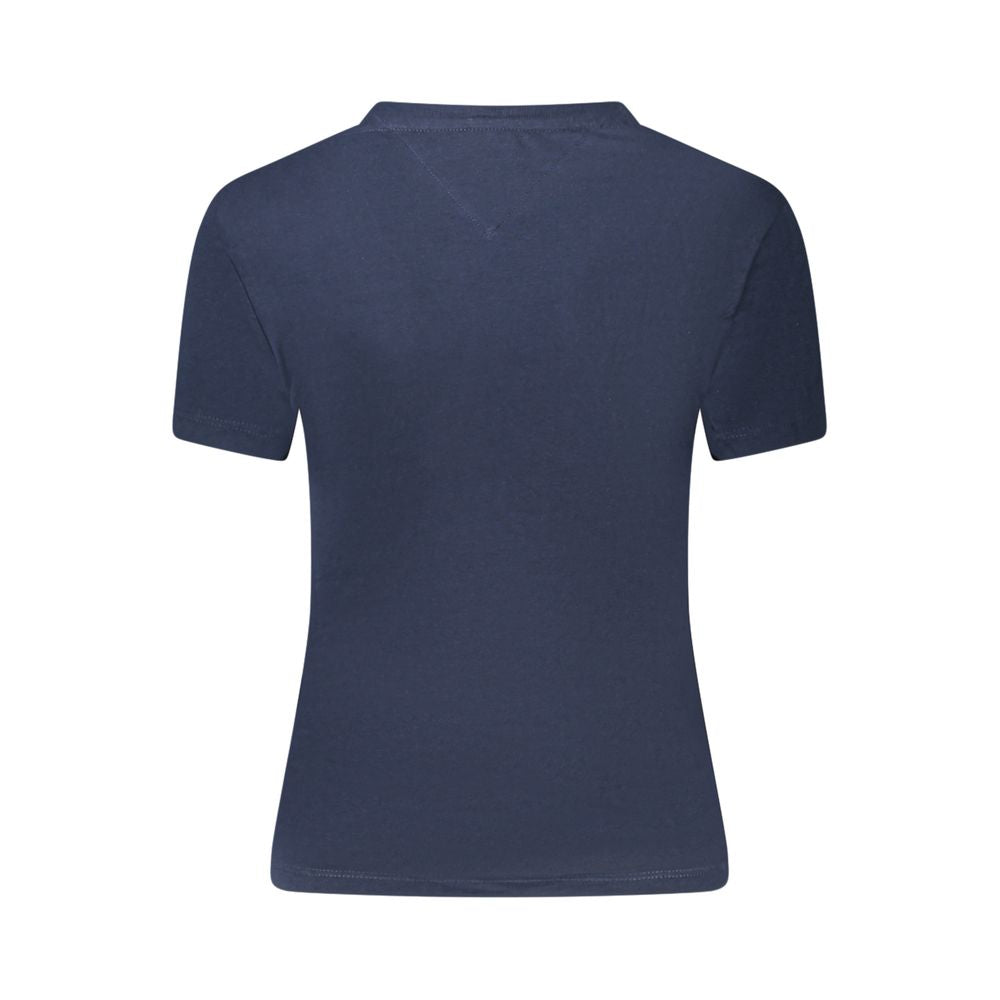 Tommy Hilfiger Blue Cotton Women's T-Shirt - Luxe Nova