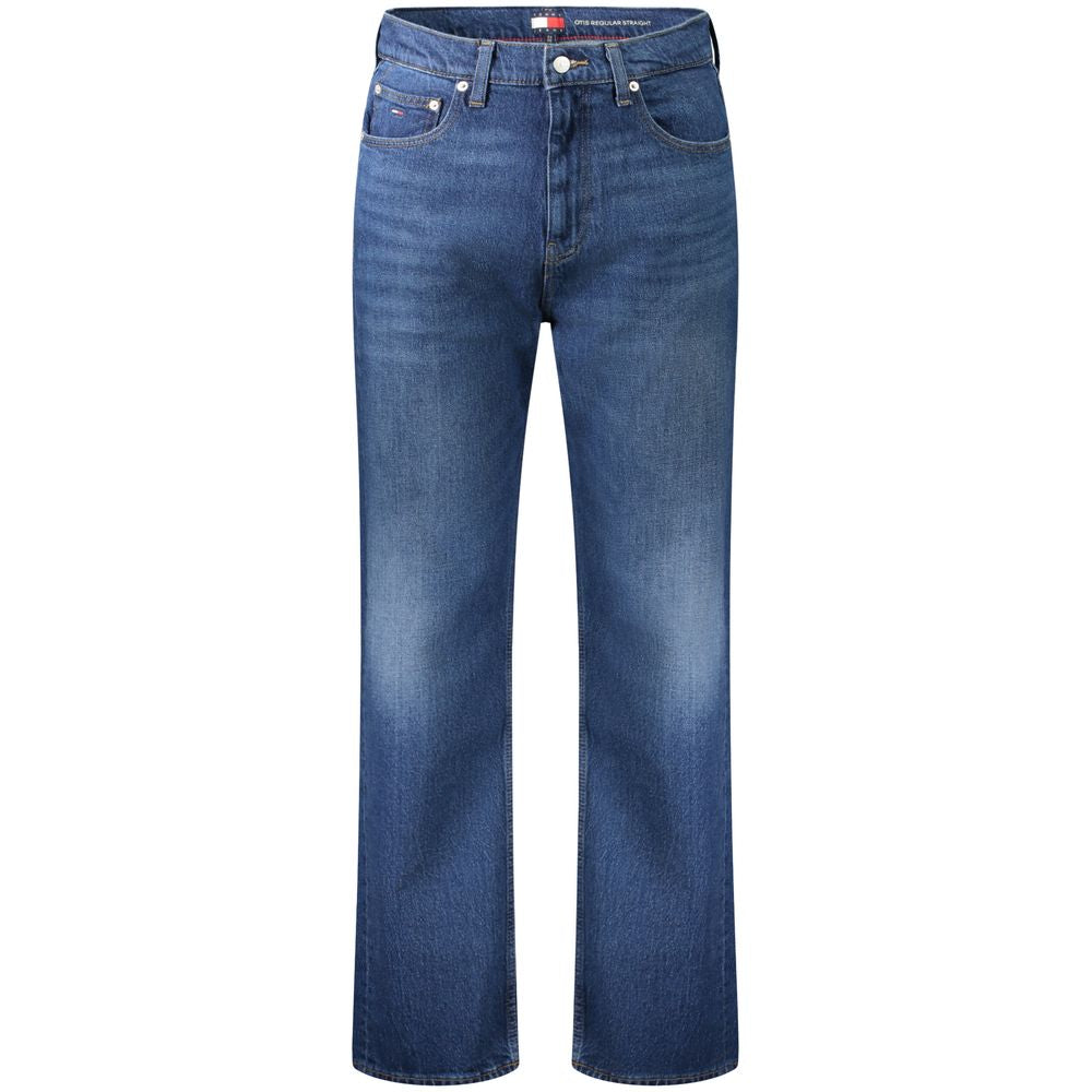 Tommy Hilfiger Blu Cotton Men Jeans - Luxe Nova