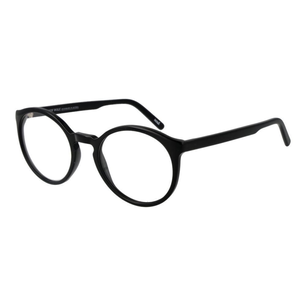Andy Wolf Black Acetate Glasses (Frames) - Luxe Nova