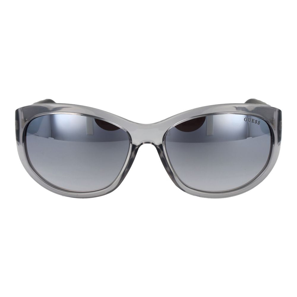 Guess Gray Stainless Steel Sunglasses - Luxe Nova
