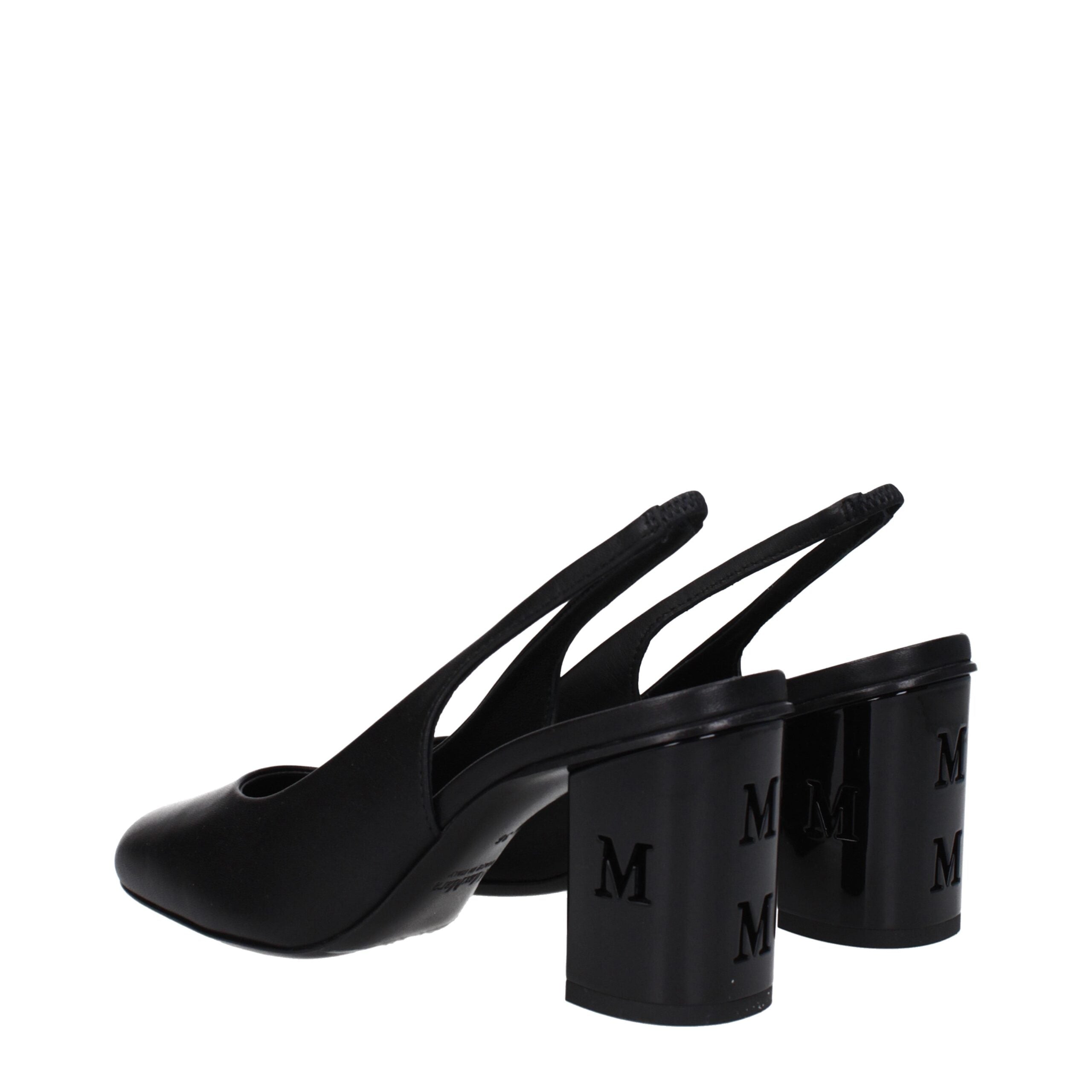 Max Mara Black Leather Pumps - Luxe Nova
