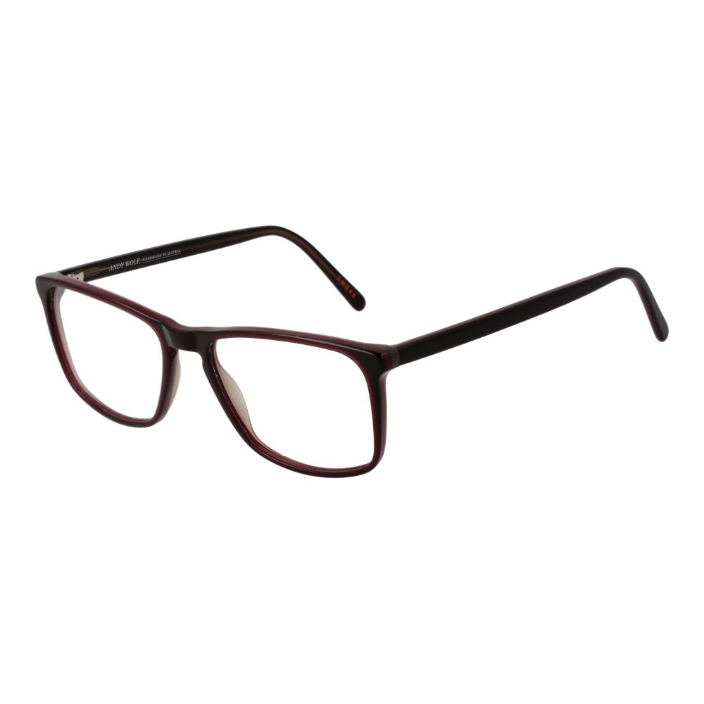 Andy Wolf Burgundy Acetate Glasses (Frames) - Luxe Nova