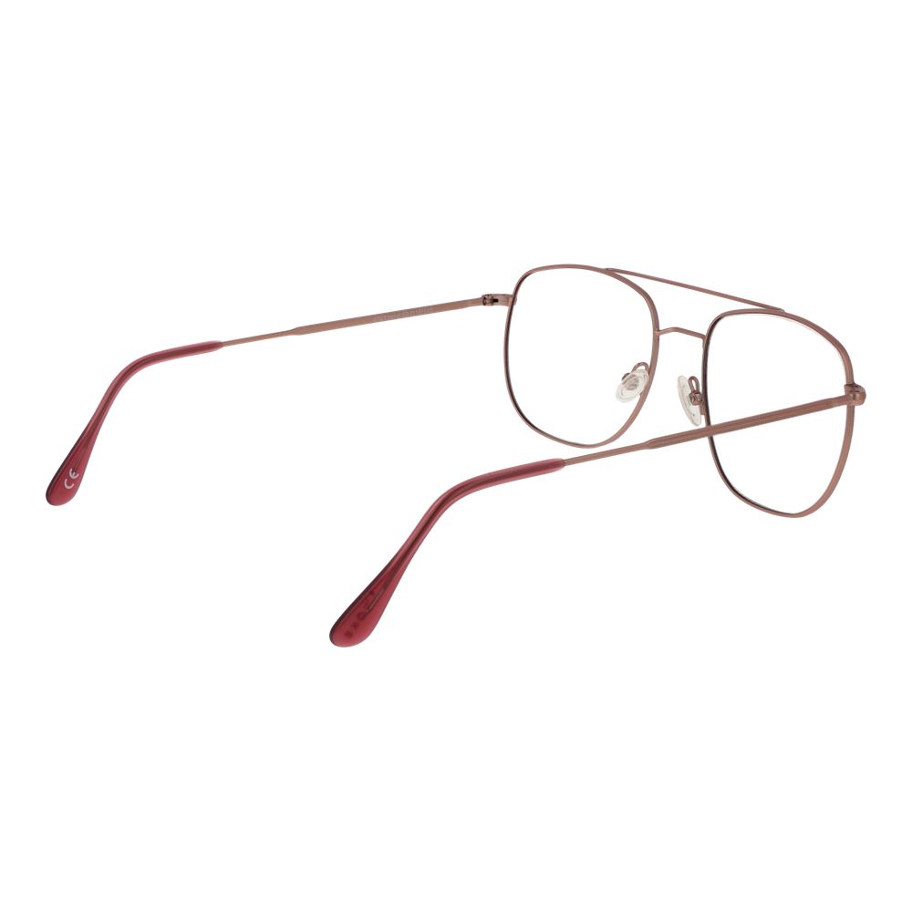 Andy Wolf Burgundy Metal Glasses (Frames) - Luxe Nova
