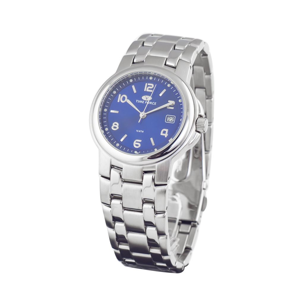 Time Force Silver Stainless Steel Dress Watch - Luxe Nova