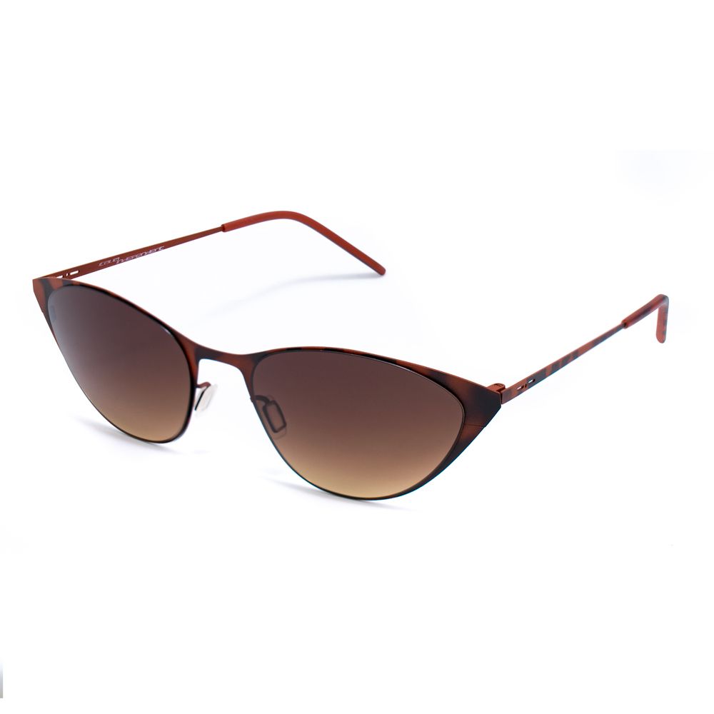 Italia Independent Brown Metal Sunglasses - Luxe Nova