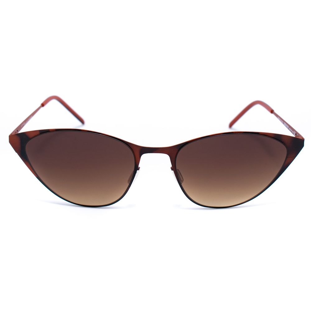 Italia Independent Brown Metal Sunglasses - Luxe Nova