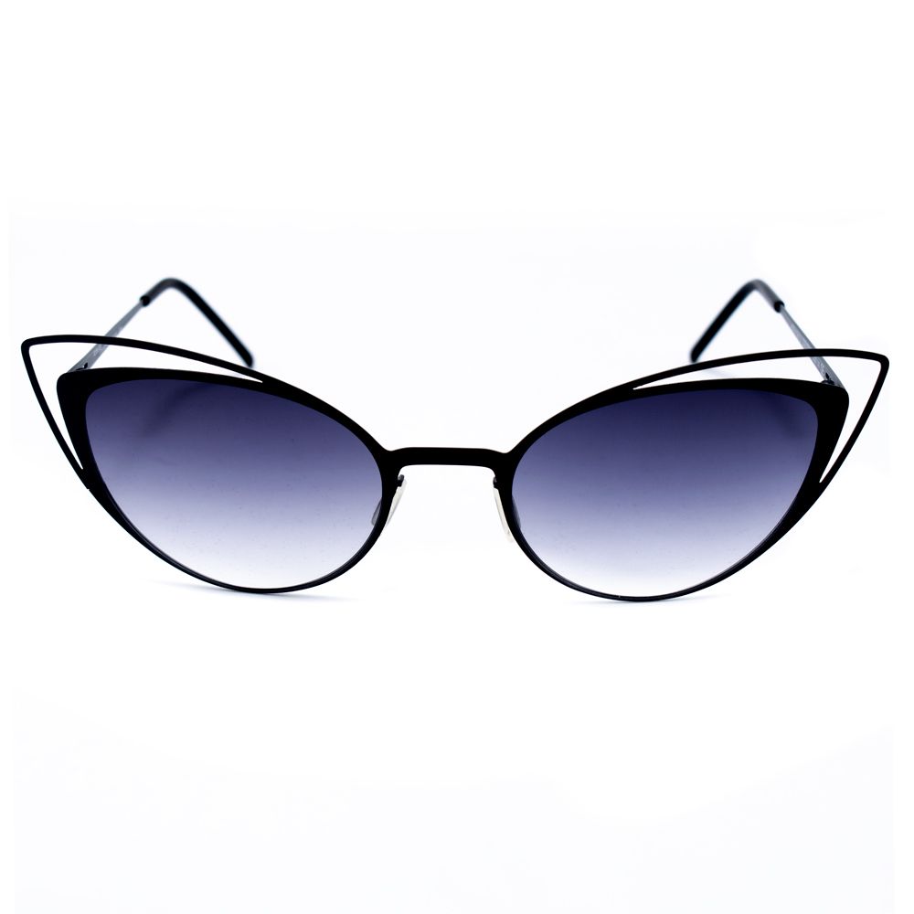 Italia Independent Black Metal Sunglasses