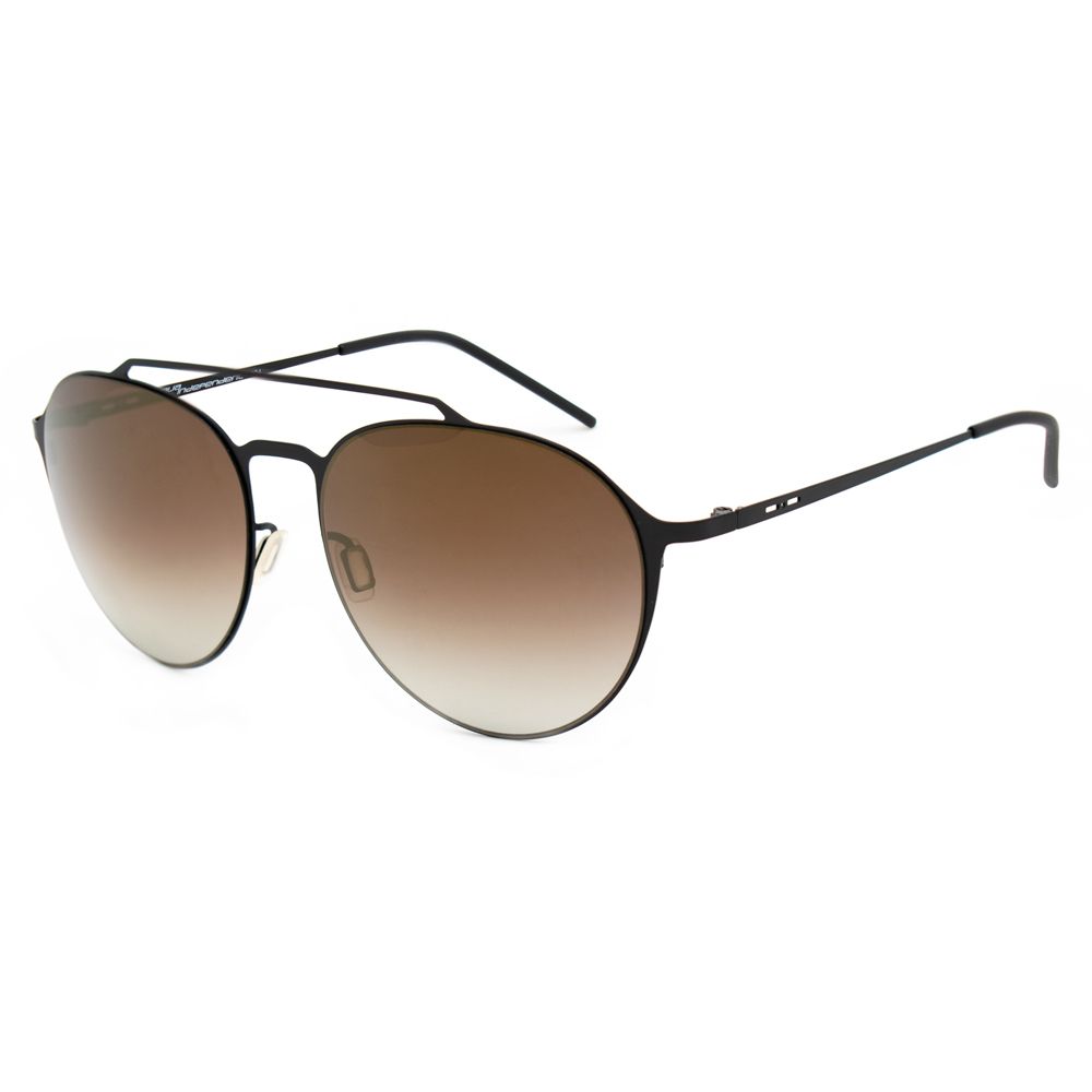 Italia Independent Black Metal Sunglasses - Luxe Nova