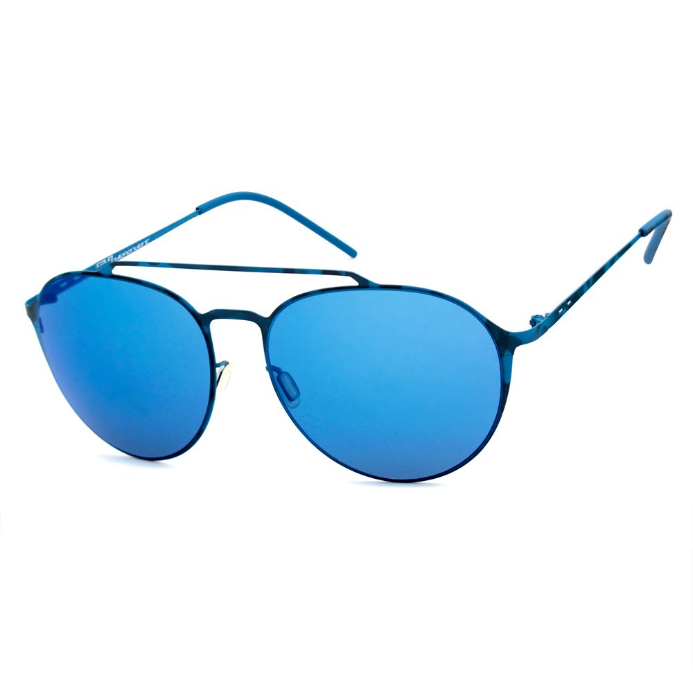 Italia Independent Blue Metal Sunglasses - Luxe Nova
