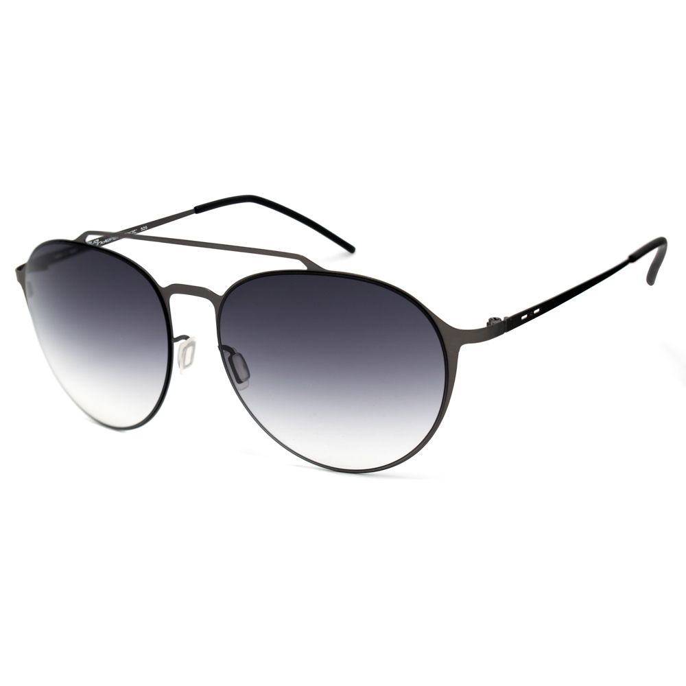 Italia Independent Gray Metal Sunglasses - Luxe Nova
