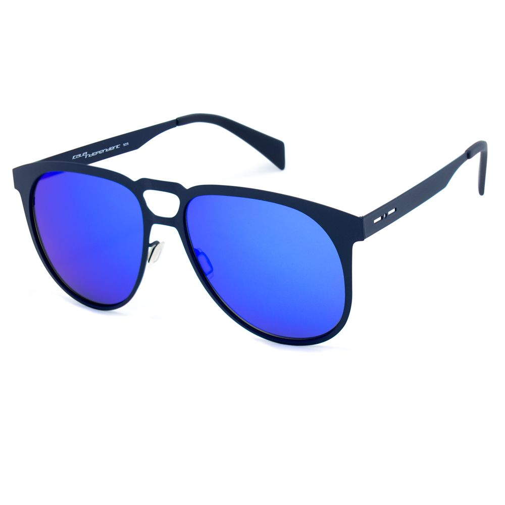 Italia Independent Black Metal Sunglasses - Luxe Nova