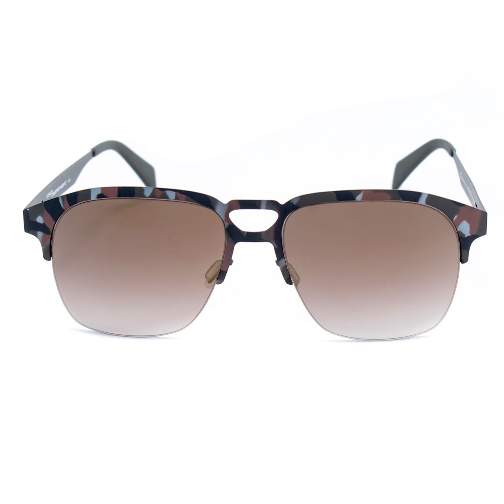 Italia Independent Gray Metal Sunglasses - Luxe Nova