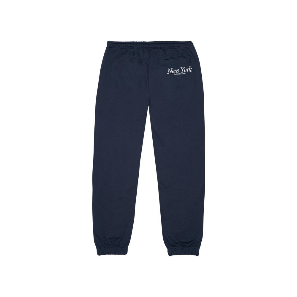 Calvin Klein Jeans Blue Organic Cotton Joggers (Workout Pants) - Luxe Nova