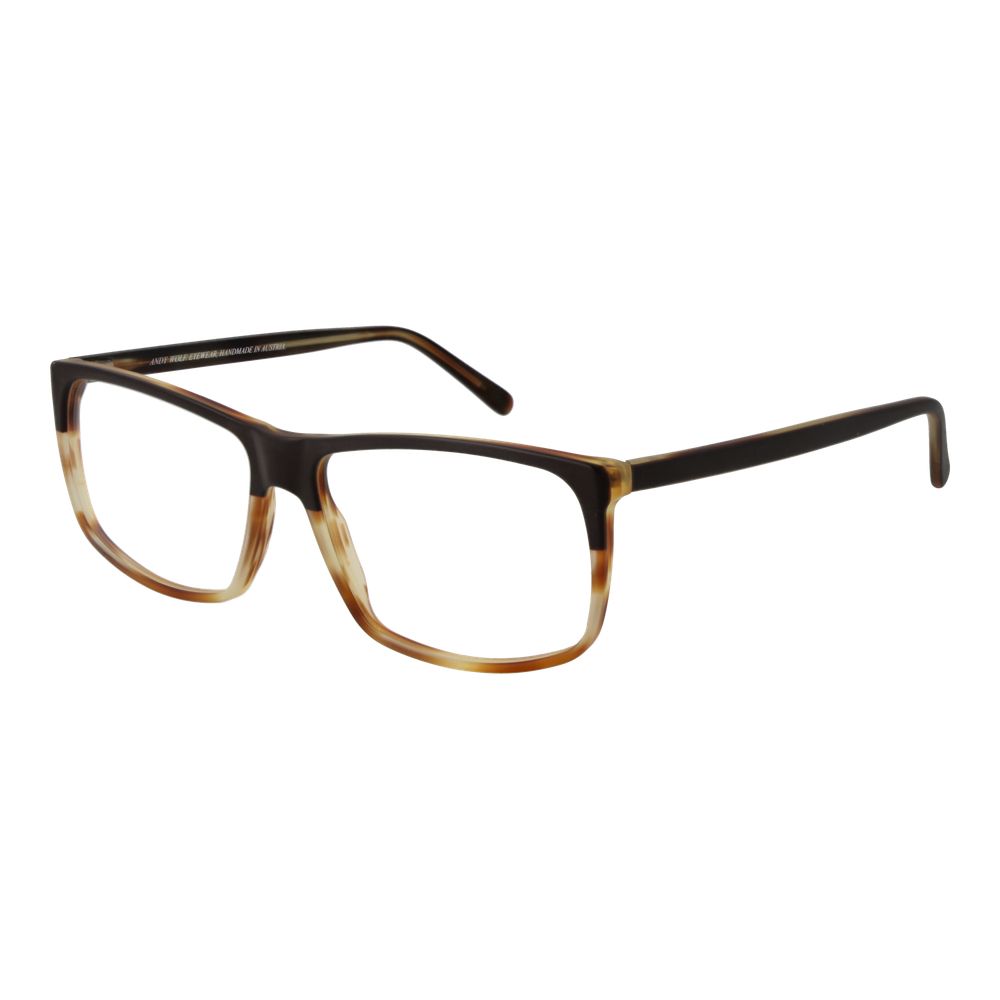 Andy Wolf Brown Acetate Glasses (Frames) - Luxe Nova