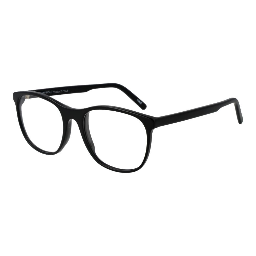 Andy Wolf Black Acetate Glasses (Frames) - Luxe Nova
