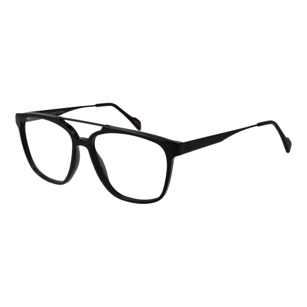 Andy Wolf Black Metal Glasses (Frames) - Luxe Nova