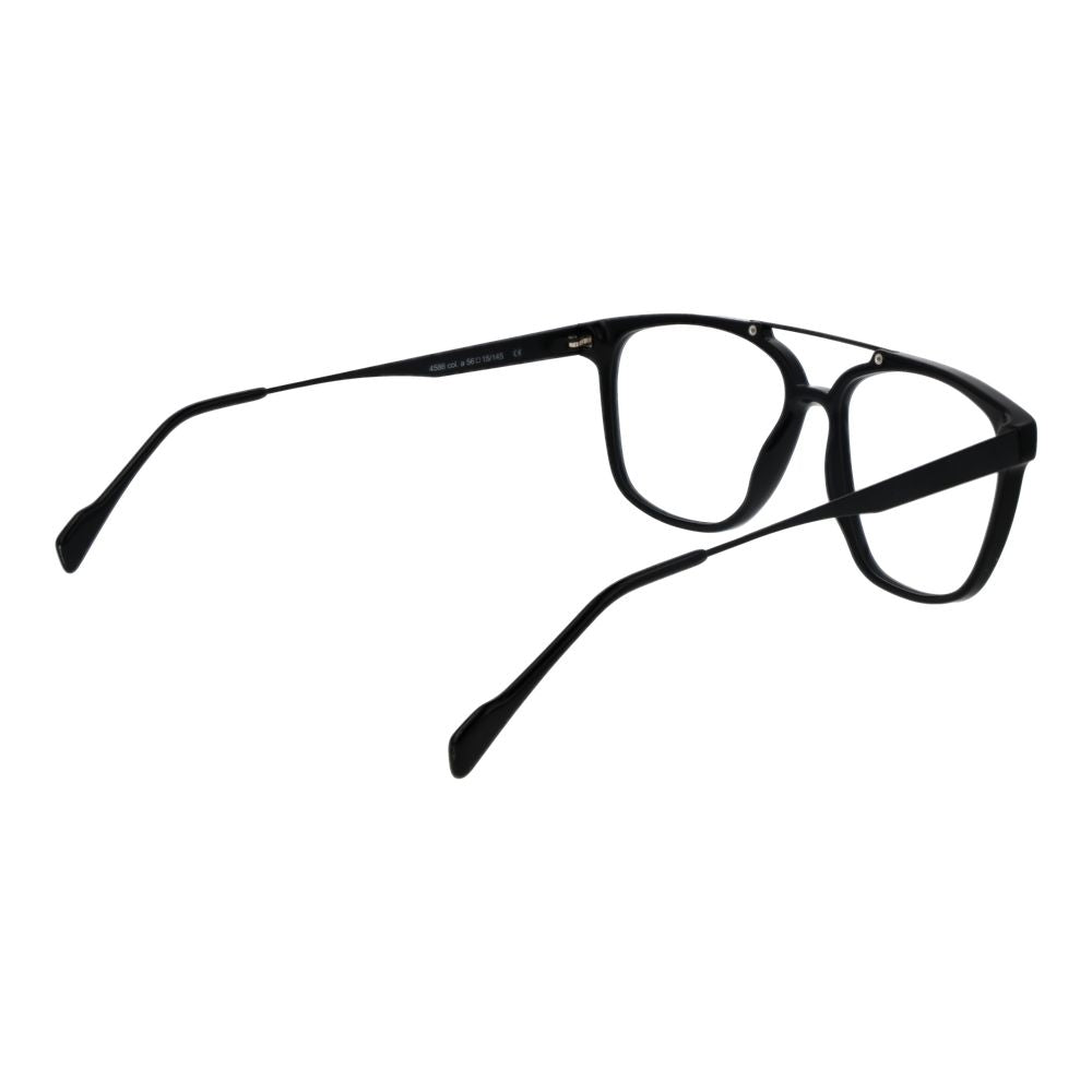 Andy Wolf Black Metal Glasses (Frames) - Luxe Nova