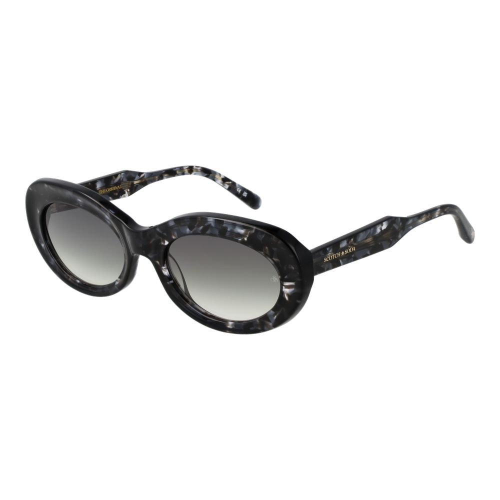 Scotch & Soda Black Acetate Sunglasses - Luxe Nova