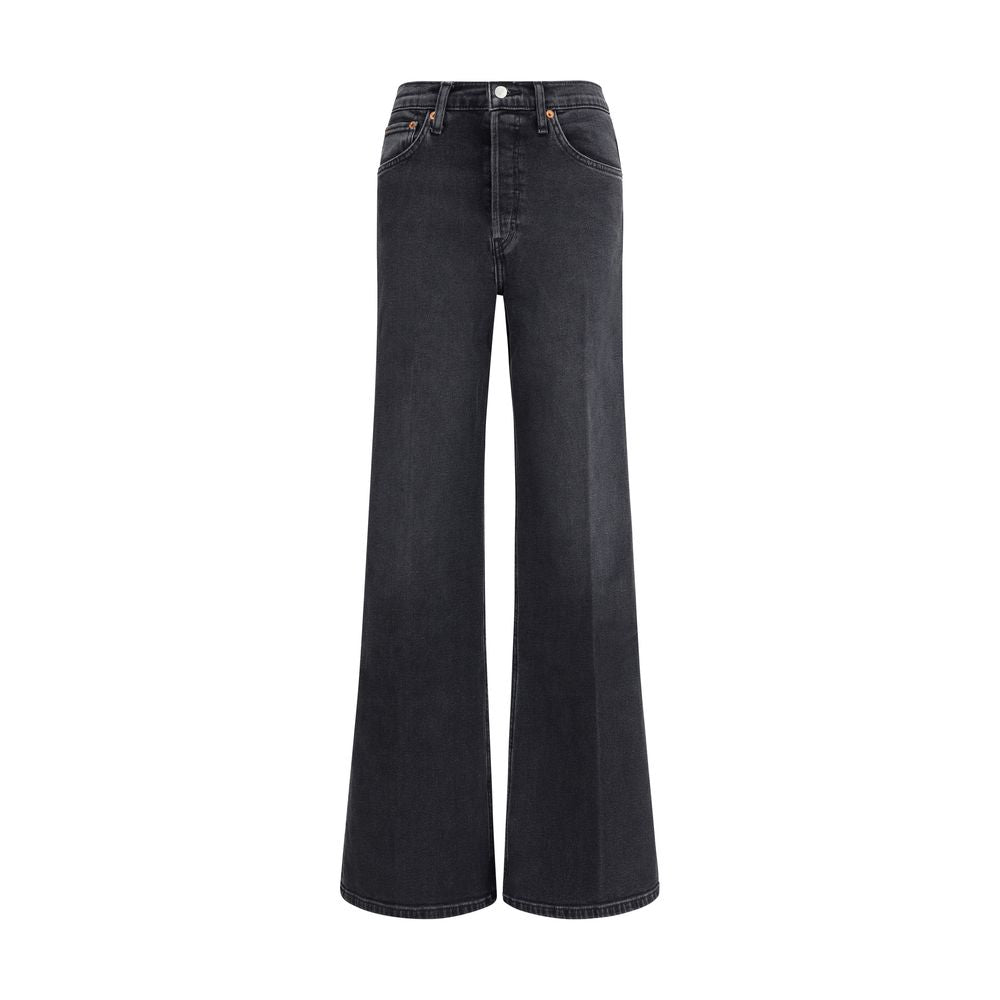 RE/DONE Black Cotton Jeans Denim - Luxe Nova