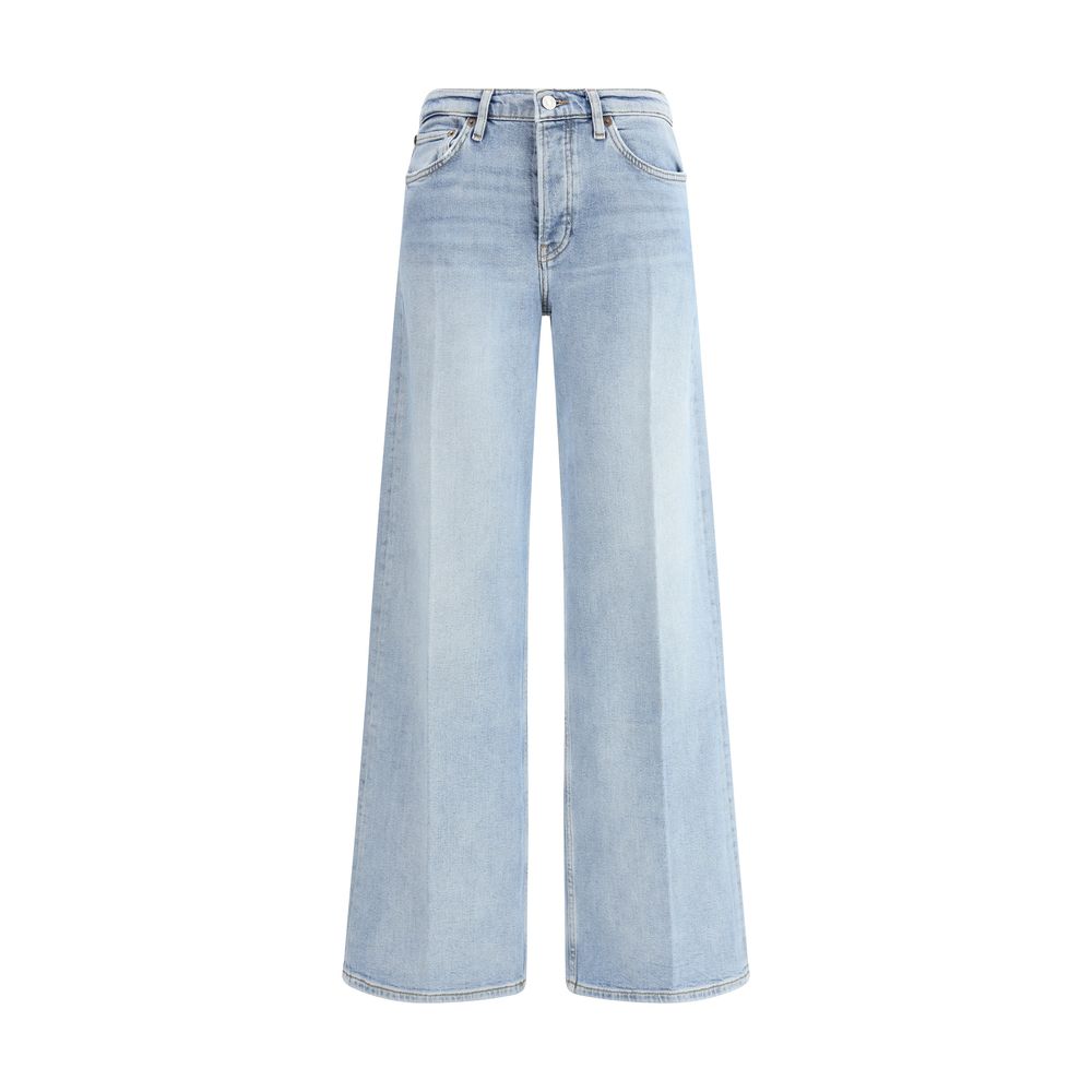 RE/DONE Blue Cotton Jeans Denim - Luxe Nova