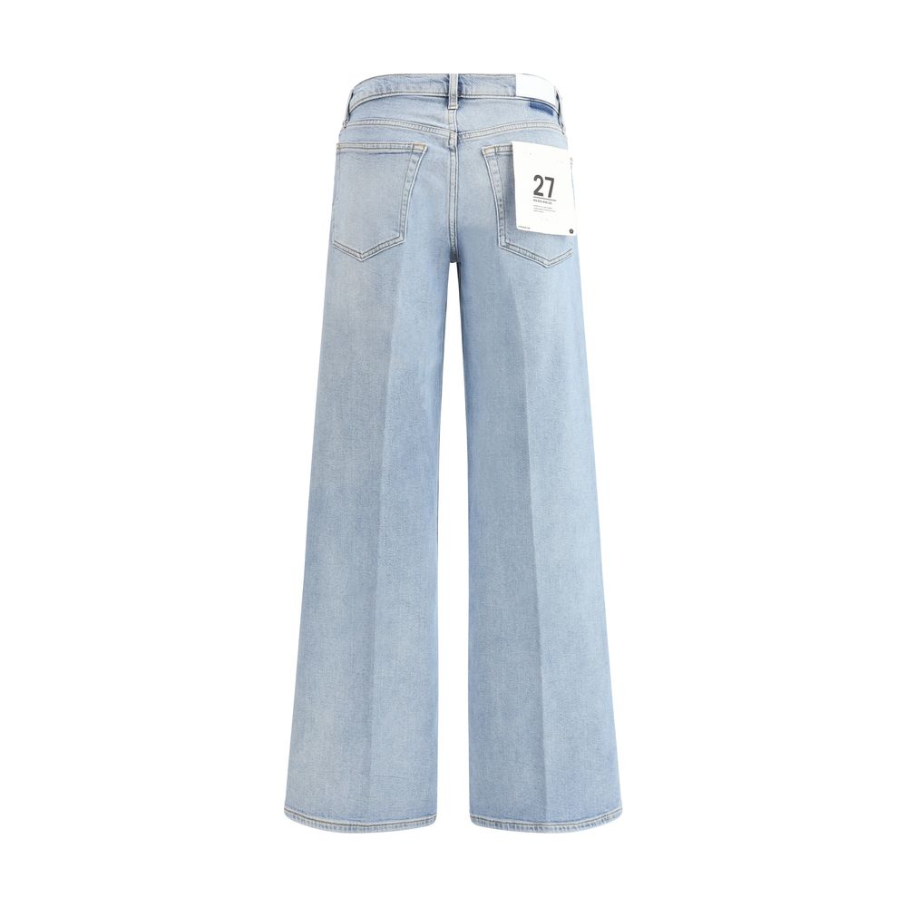 RE/DONE Blue Cotton Jeans Denim - Luxe Nova