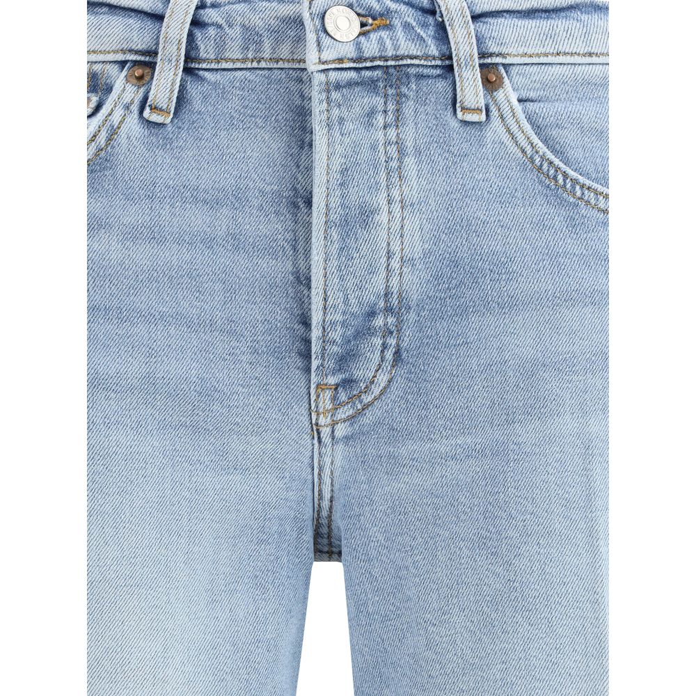 RE/DONE Blue Cotton Jeans Denim - Luxe Nova