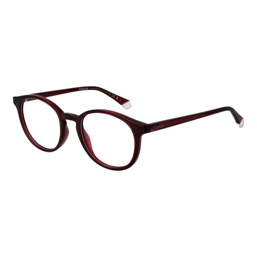 Polaroid Burgundy Polyamide Glasses (Frames) - Luxe Nova