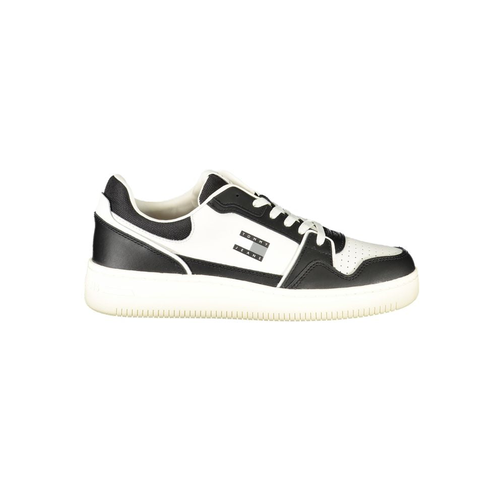 Tommy Hilfiger Black Polyurethane Men Sneaker - Luxe Nova