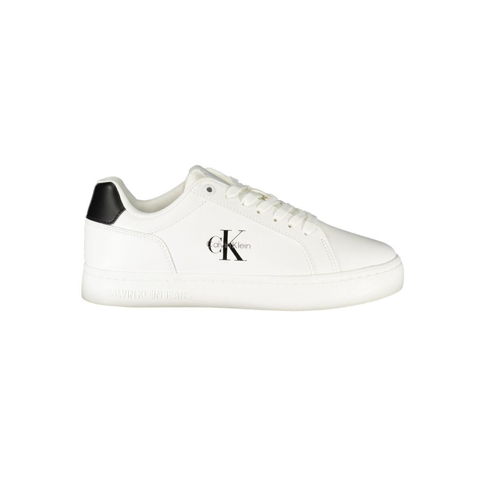 Calvin Klein Bianco Polyurethane Women Sneaker - Luxe Nova