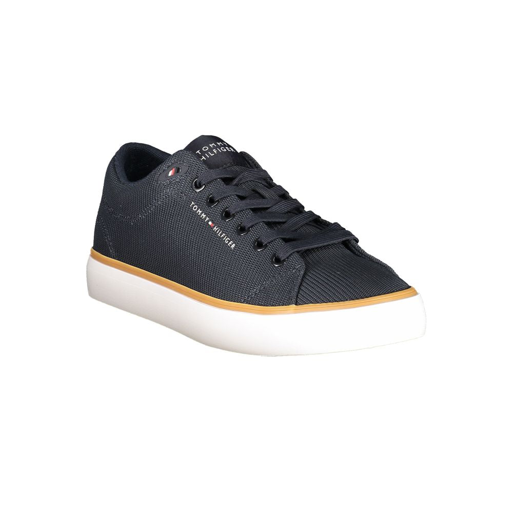 Tommy Hilfiger Blue Polyester Men Sneaker - Luxe Nova