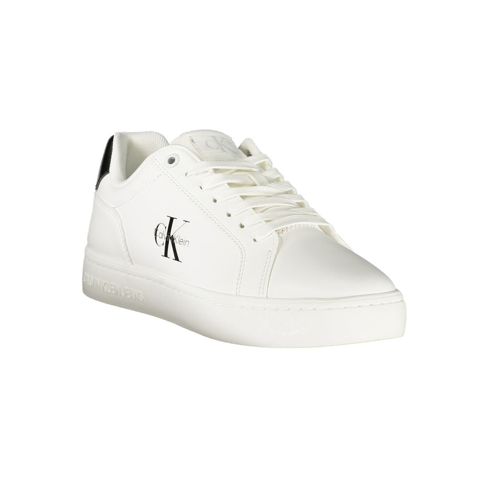 Calvin Klein Bianco Polyurethane Women Sneaker - Luxe Nova