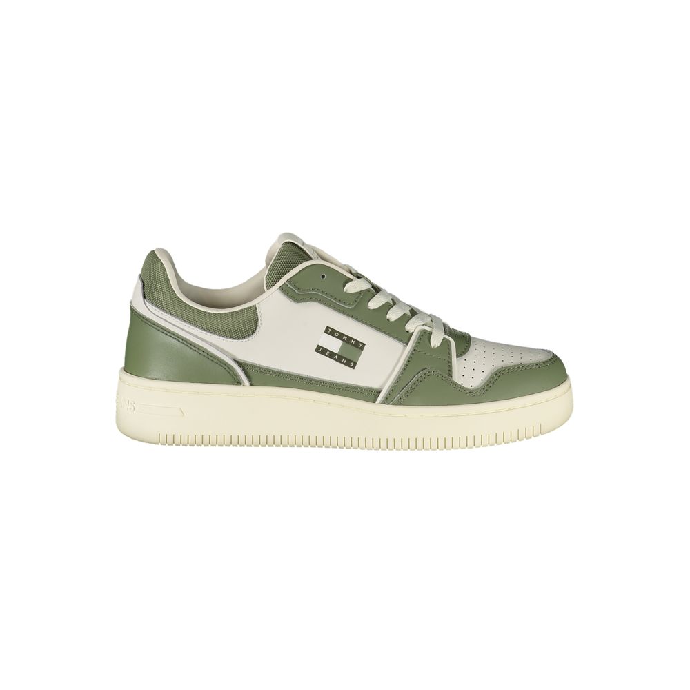 Tommy Hilfiger Verde Poliuretano Men Sneaker - Luxe Nova