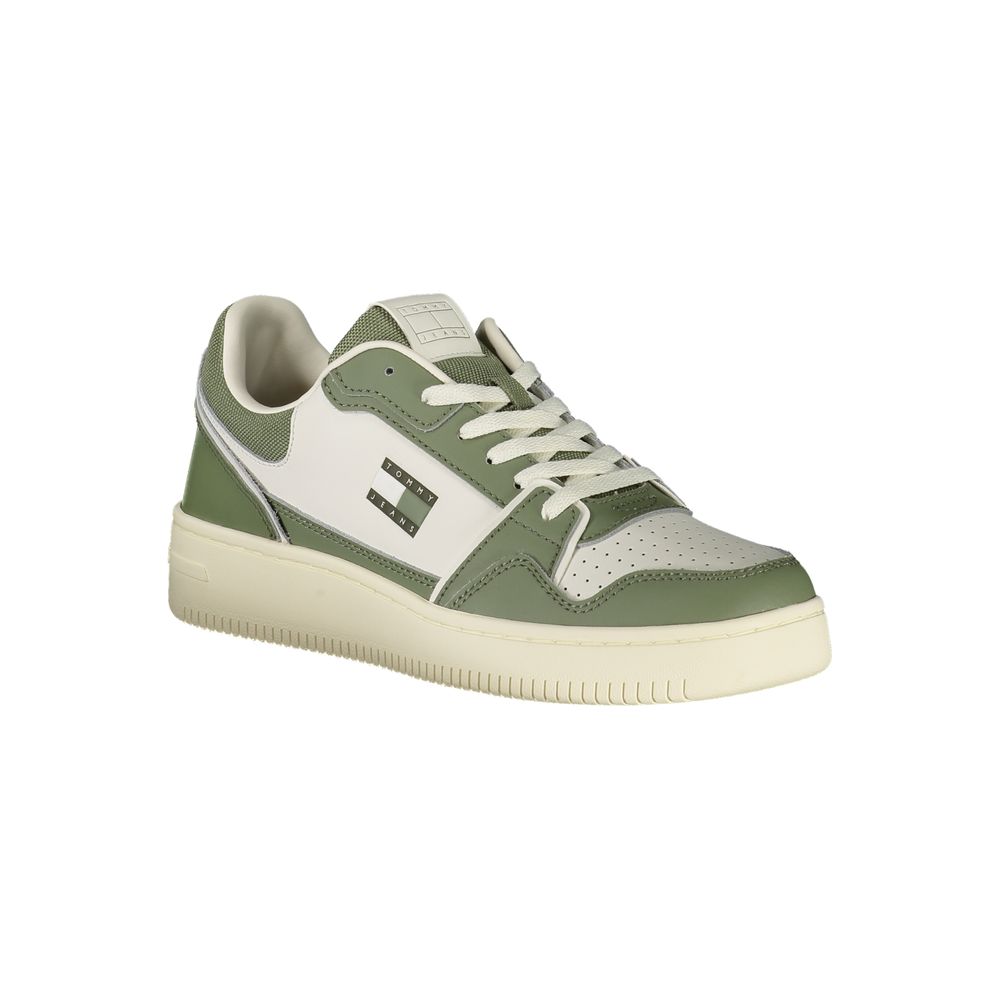 Tommy Hilfiger Verde Poliuretano Men Sneaker - Luxe Nova