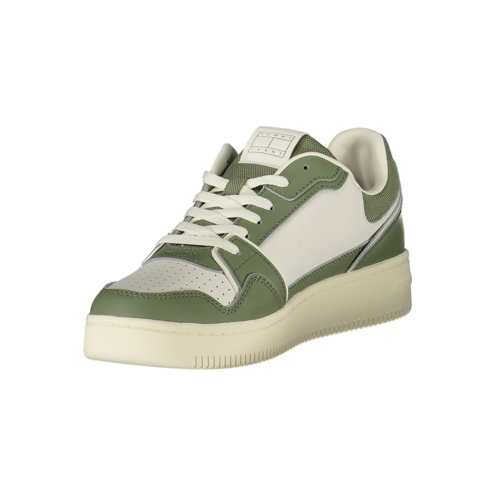Tommy Hilfiger Verde Poliuretano Men Sneaker - Luxe Nova