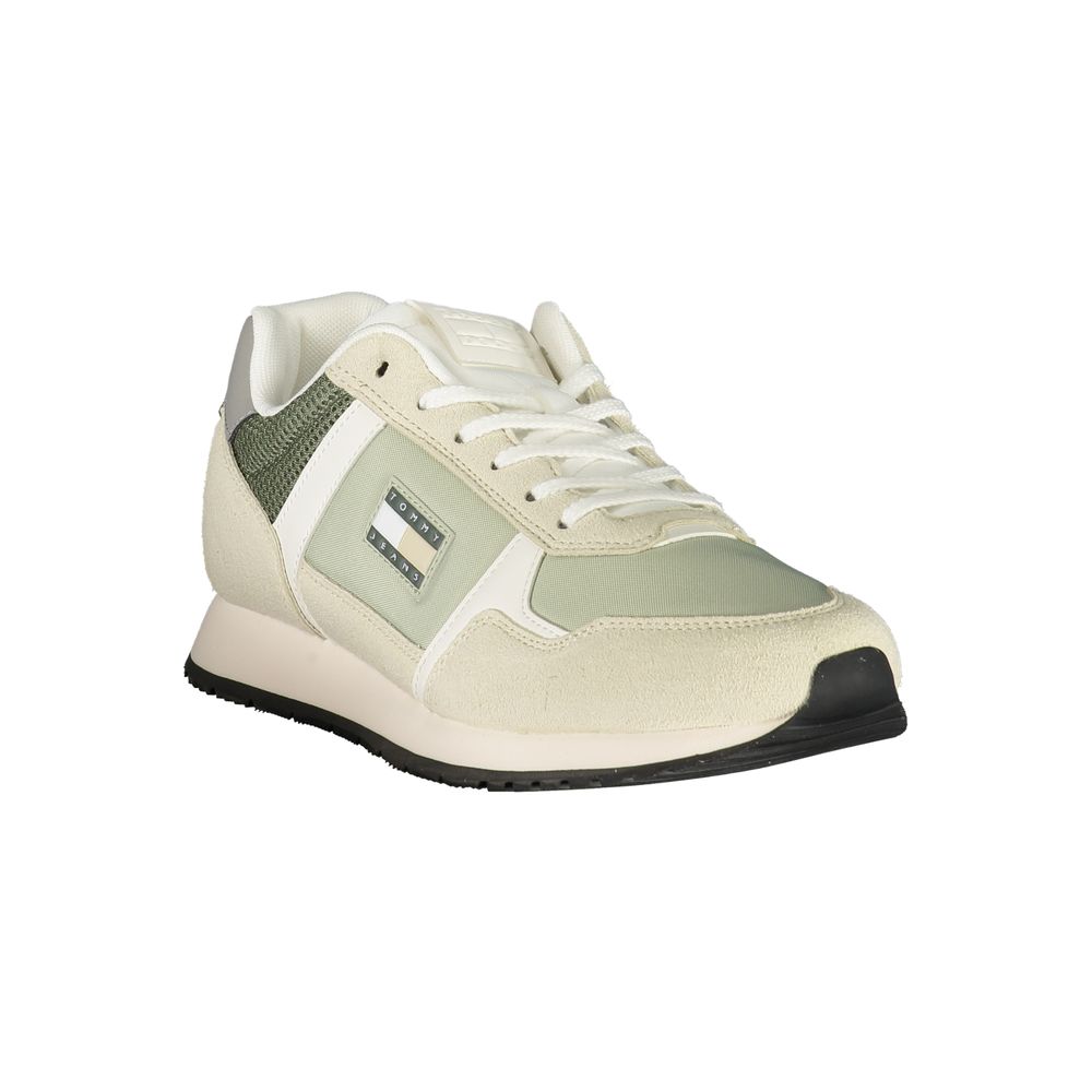 Tommy Hilfiger Verde Polyurethane Men Sneaker - Luxe Nova