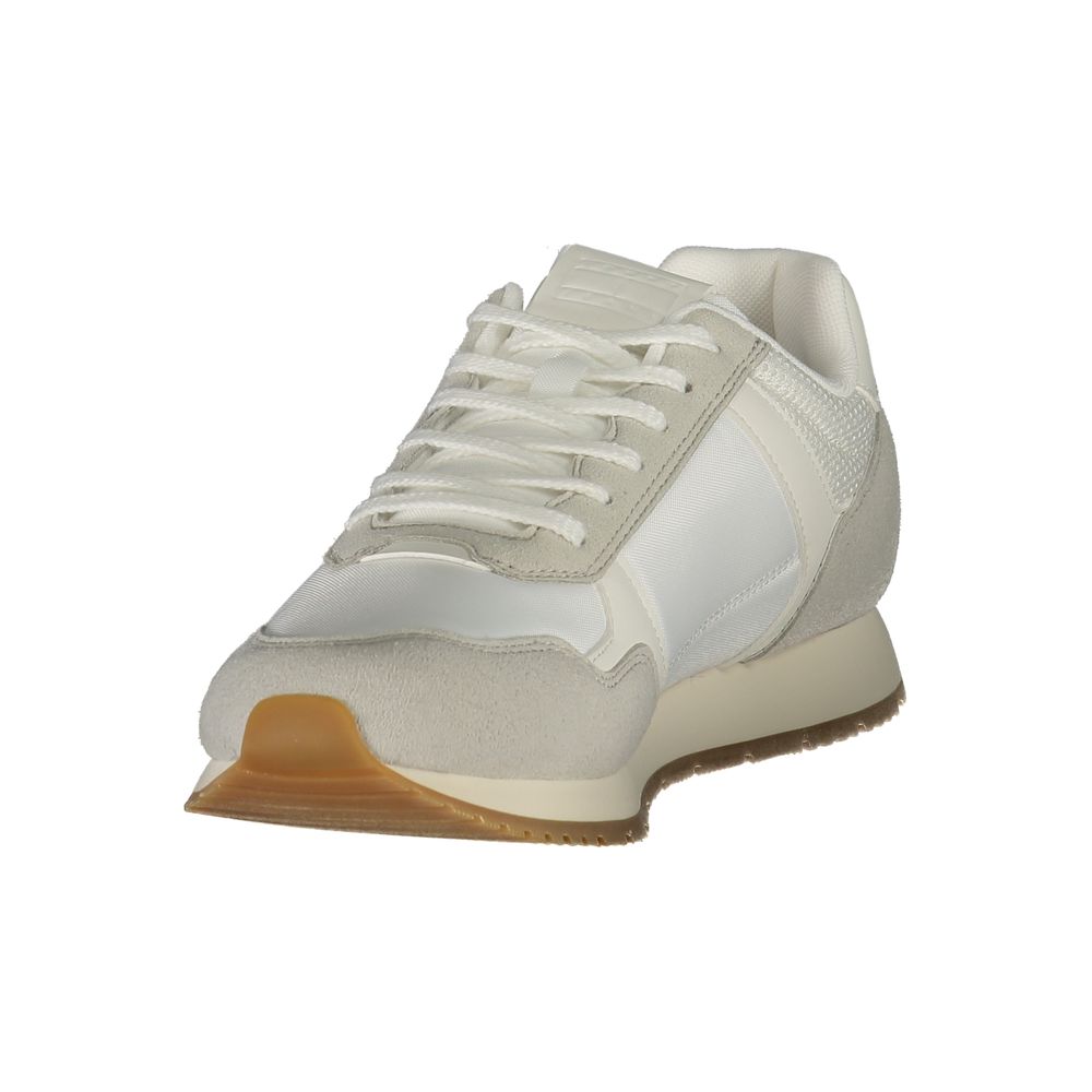 Tommy Hilfiger Bianco Polyurethane Men Sneaker - Luxe Nova