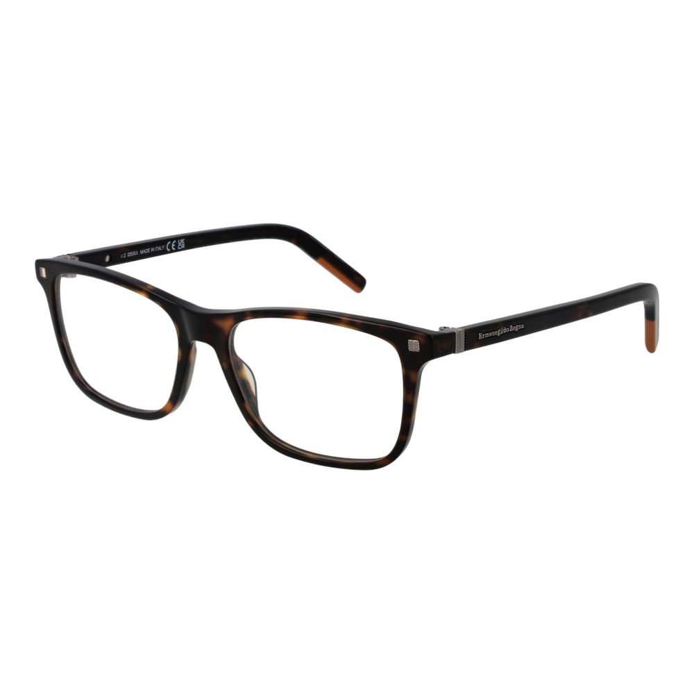 Ermenegildo Zegna Brown Acetate Glasses (Frames) - Luxe Nova