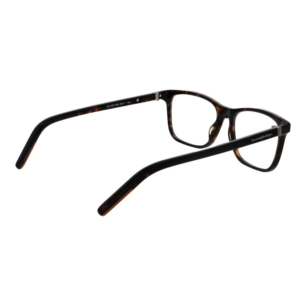Ermenegildo Zegna Brown Acetate Glasses (Frames) - Luxe Nova