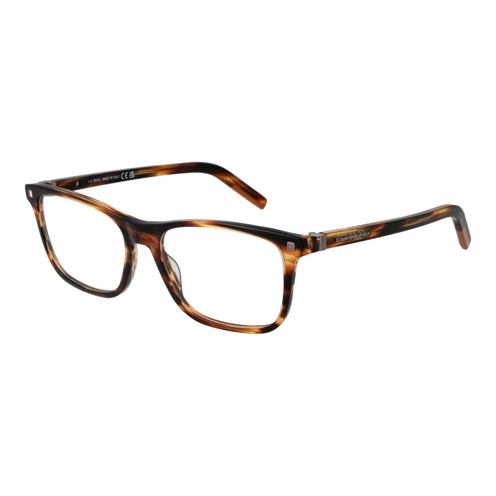 Ermenegildo Zegna Brown Acetate Glasses (Frames) - Luxe Nova
