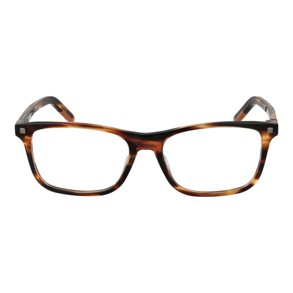 Ermenegildo Zegna Brown Acetate Glasses (Frames) - Luxe Nova