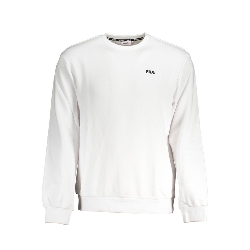 Fila Bianco Cotton Men Sweatshirt