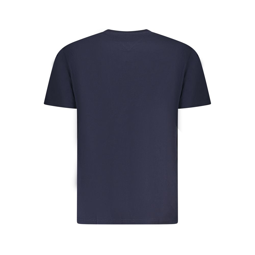 Tommy Hilfiger Blue Cotton Men's T-Shirt - Luxe Nova