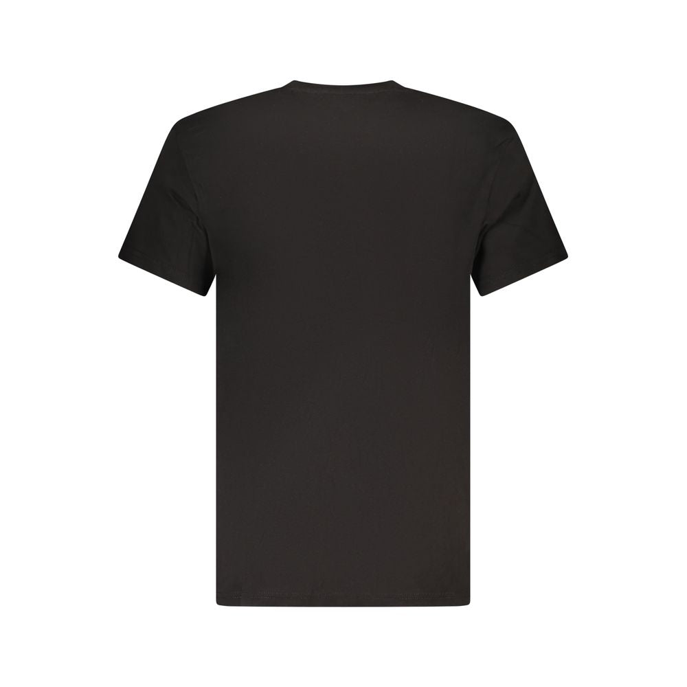 Tommy Hilfiger Black Cotton Men's T-Shirt - Luxe Nova