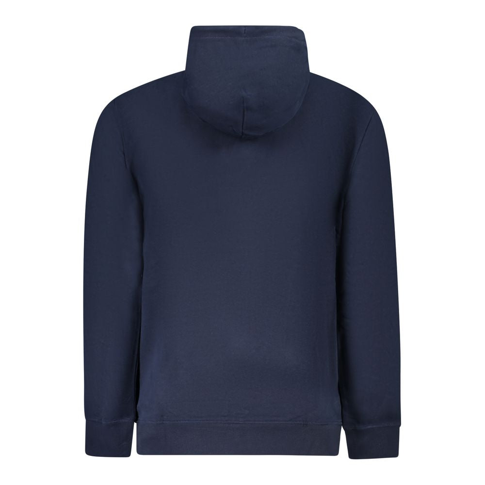 Tommy Hilfiger Blue Cotton Men's Hoodie - Luxe Nova