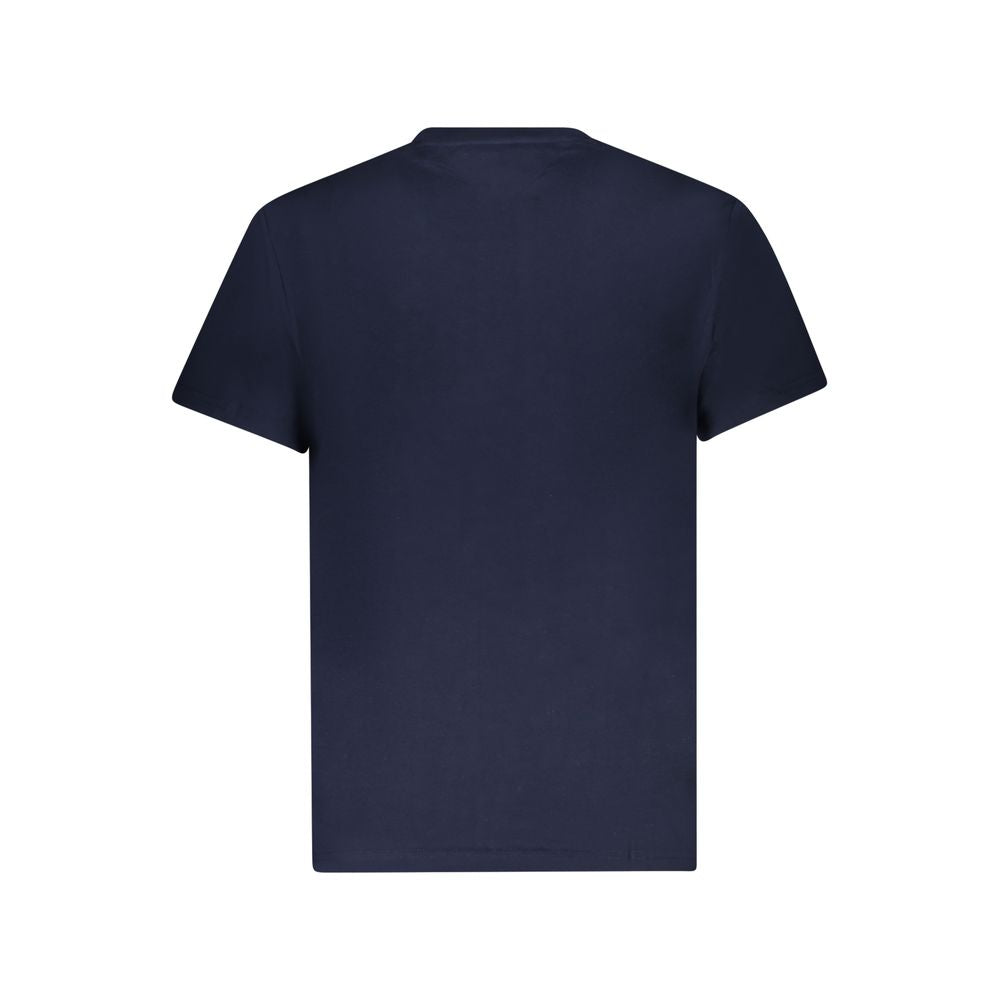 Tommy Hilfiger Blue Cotton Men's T-Shirt - Luxe Nova