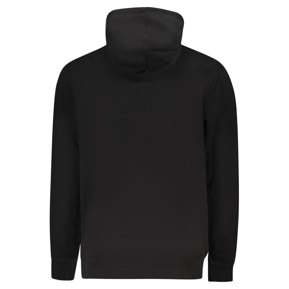 Tommy Hilfiger Black Cotton Men Sweatshirt - Luxe Nova