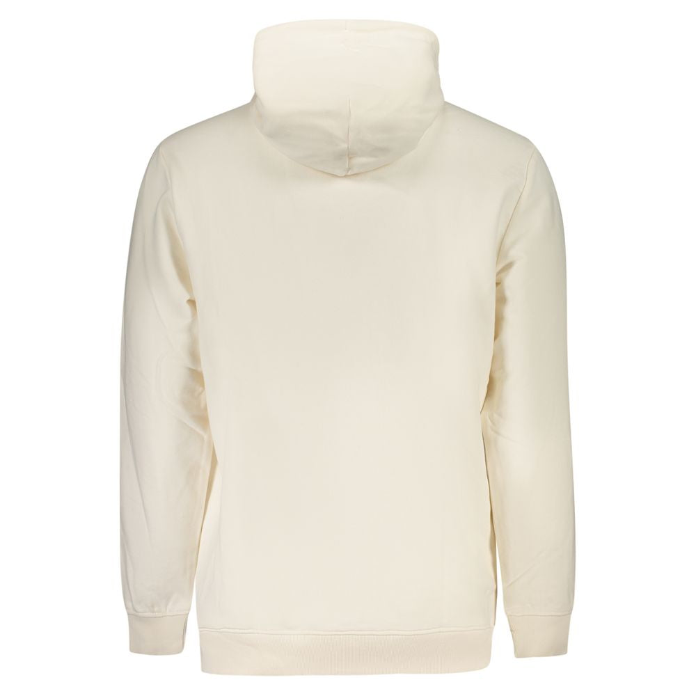 Tommy Hilfiger White Cotton Men's Hooded Sweatshirt - Luxe Nova