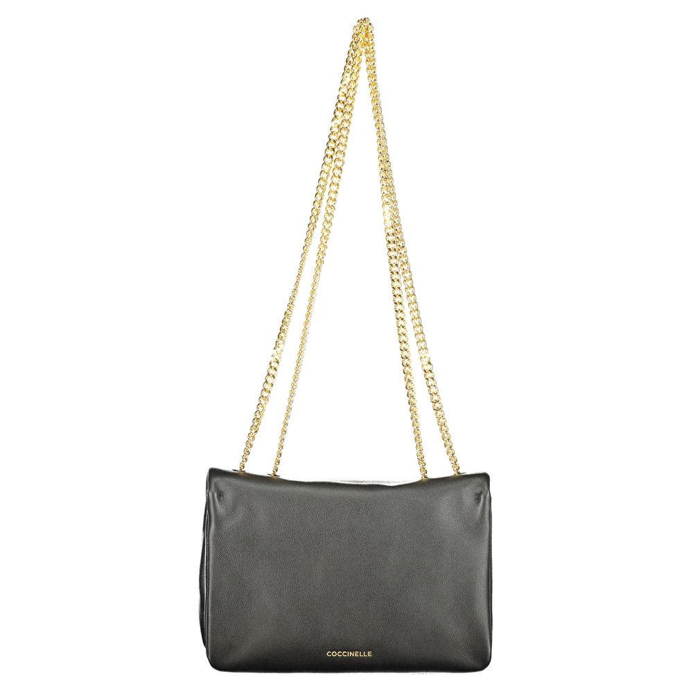 Coccinelle Nero Leather Woman Bag - Luxe Nova