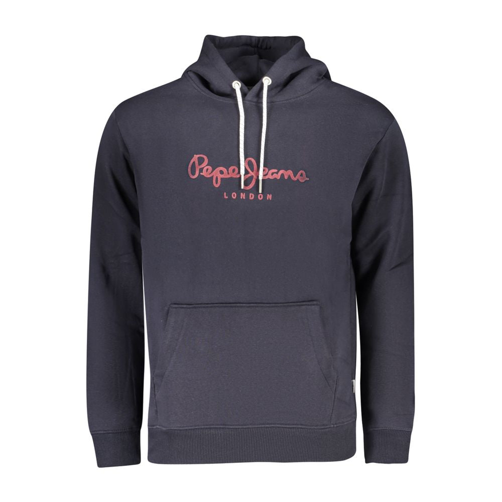 Pepe Jeans Blue Cotton Men's Sweatshirt - Luxe Nova