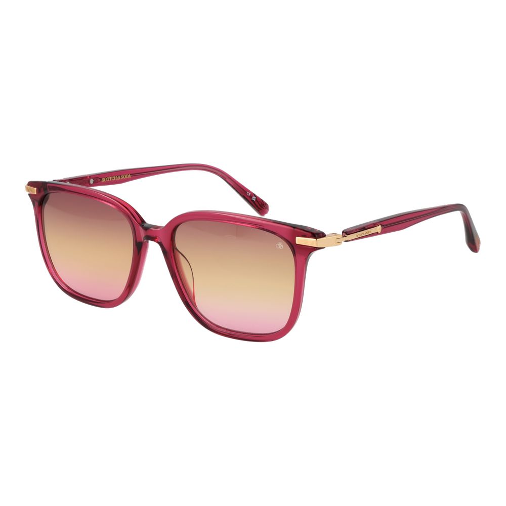 Scotch & Soda Pink Acetate Sunglasses - Luxe Nova